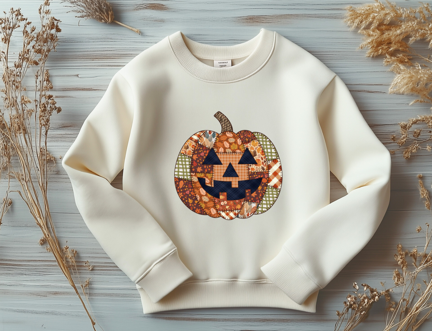 Patchwork  Style Pumpkin