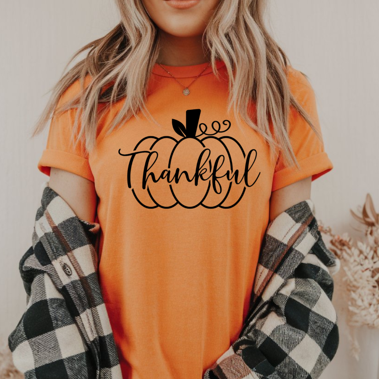 Thankful Fall Pumpkin