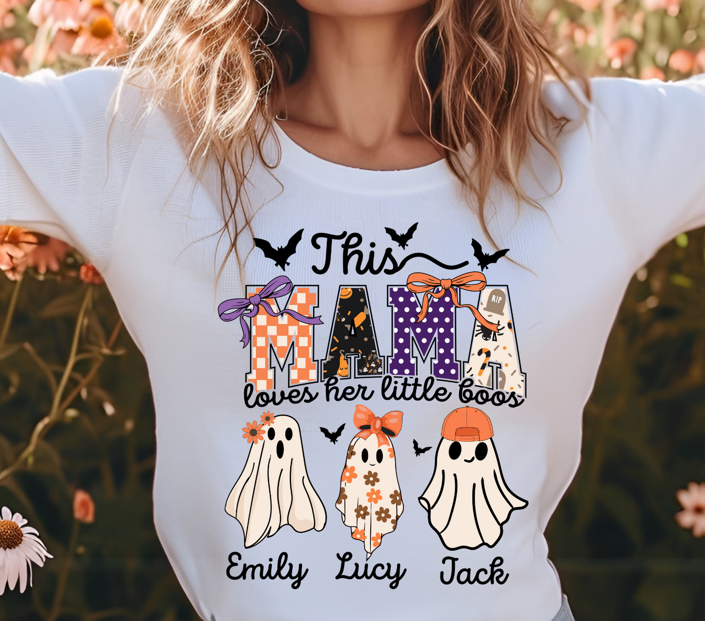 Personalized This Mama Loves her Boos