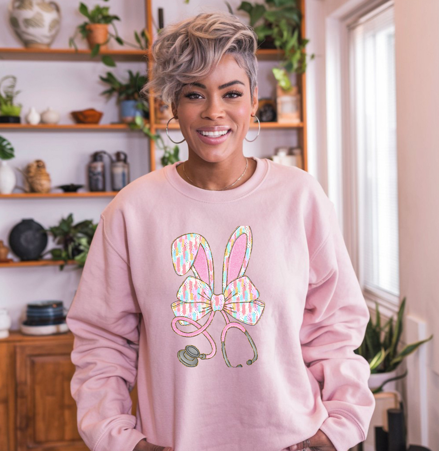 Easter Bunny Nurse Stethoscope