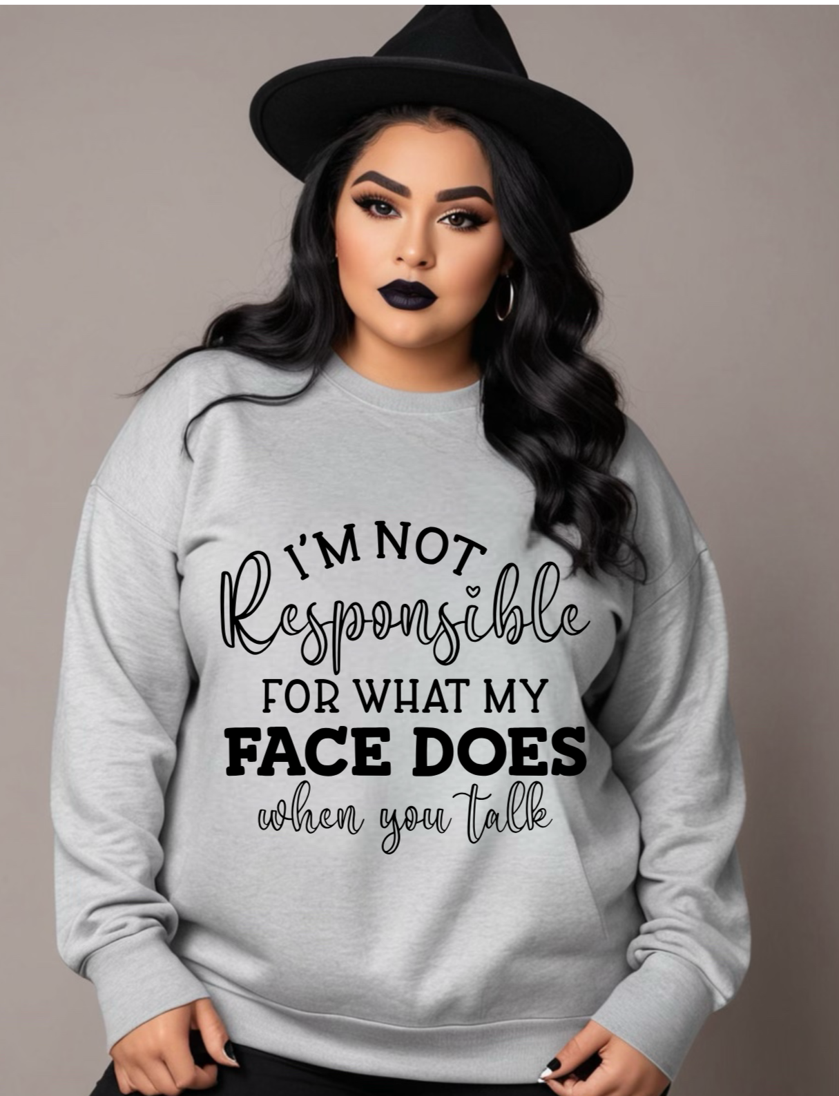 Not Responsible For What My Face Does T-SHIRT