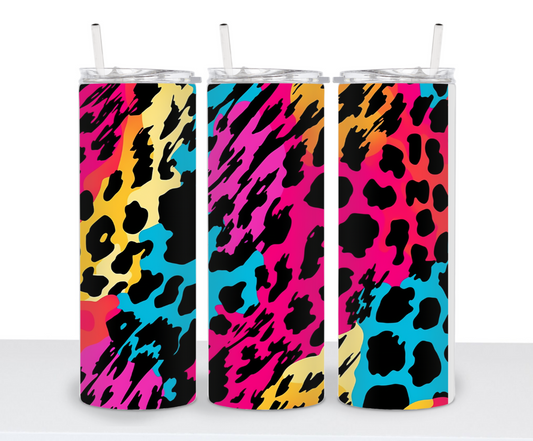 20oz Animal Print Stainless Steel Tumbler