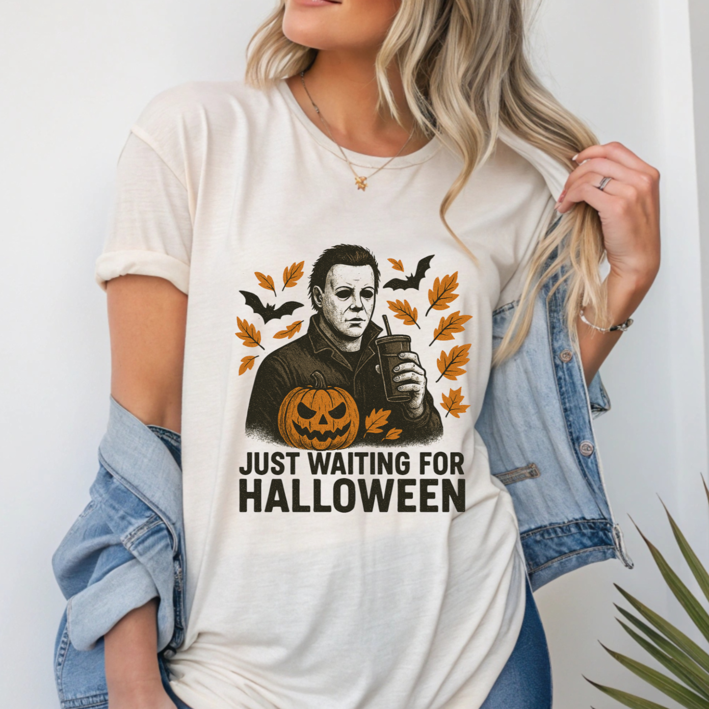 Retro Waiting For Halloween