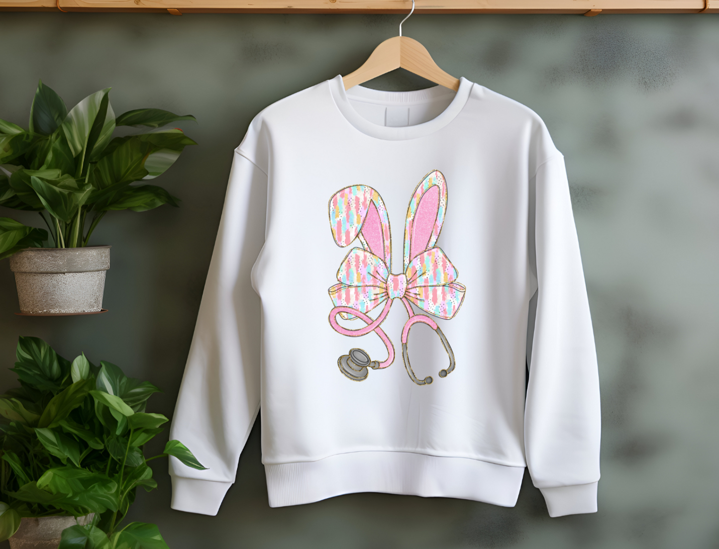 Easter Bunny Nurse Stethoscope