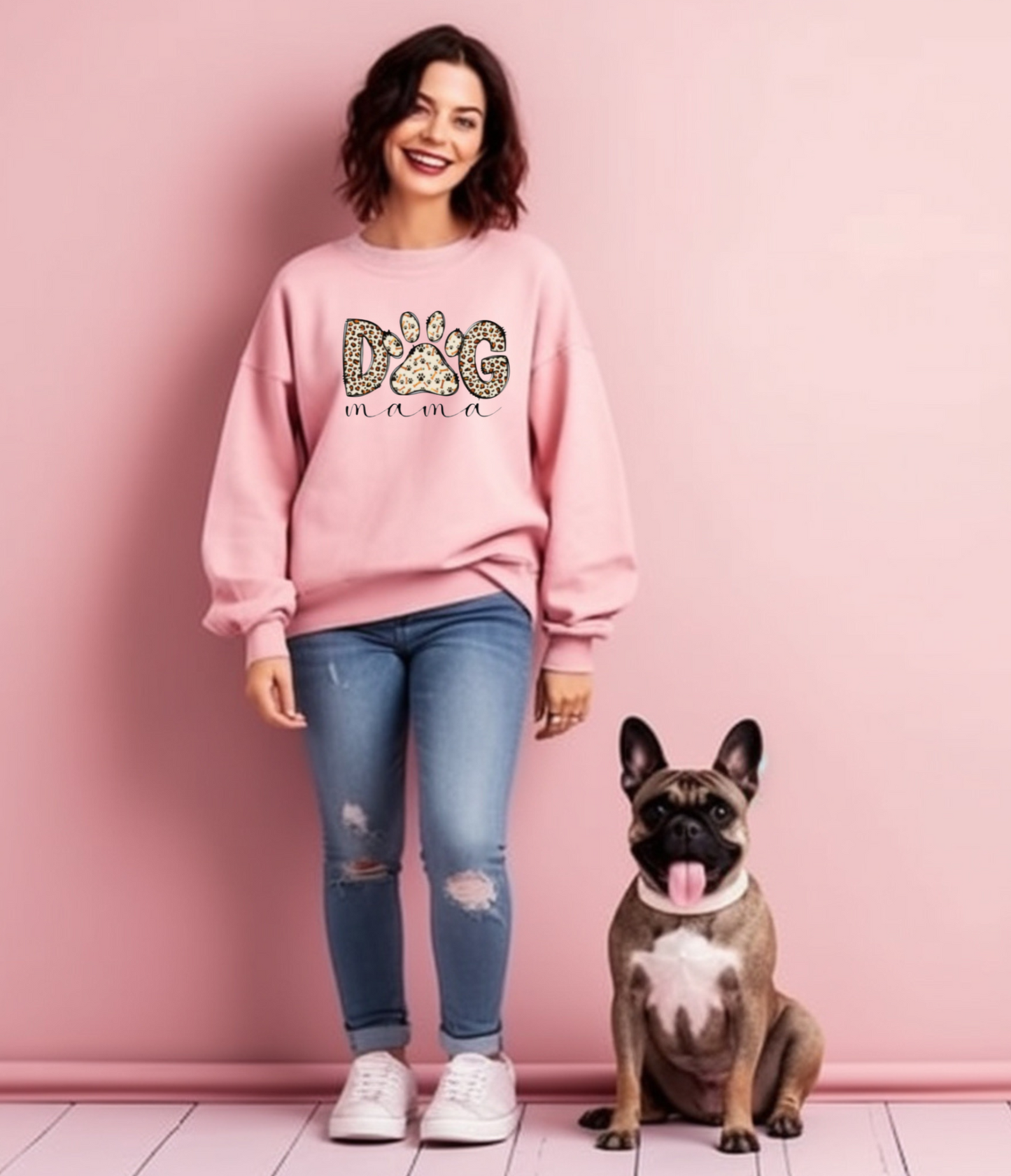 Dog Mama Paw Prints Shirt