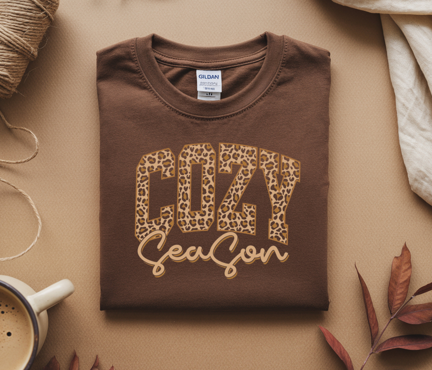 Cozy Season Leopard Print