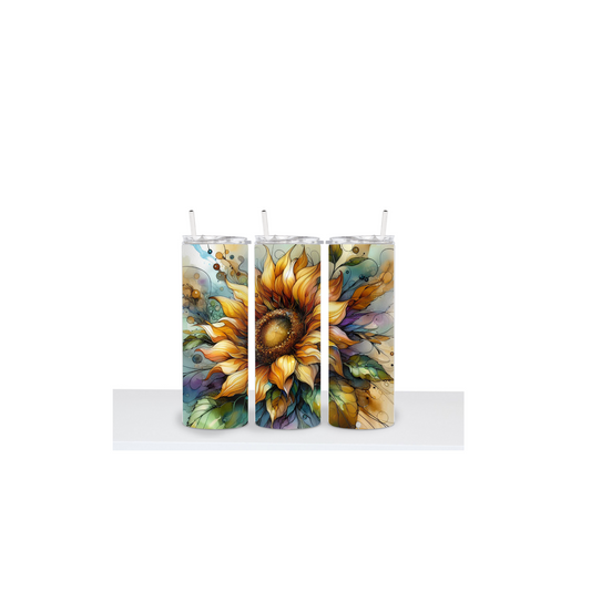 Sunflower 20oz Stainless Steel Tumbler