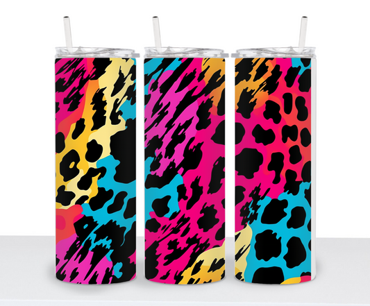 20oz Animal Print Stainless Steel Tumbler 