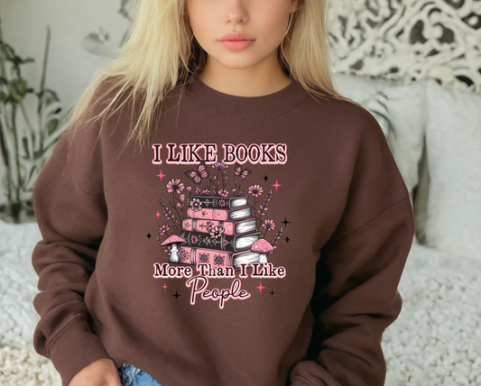 I like Books More Than People