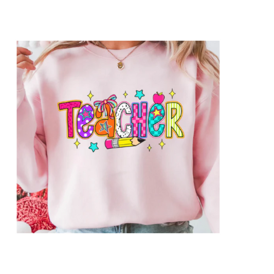Teacher Pencil T-shirt