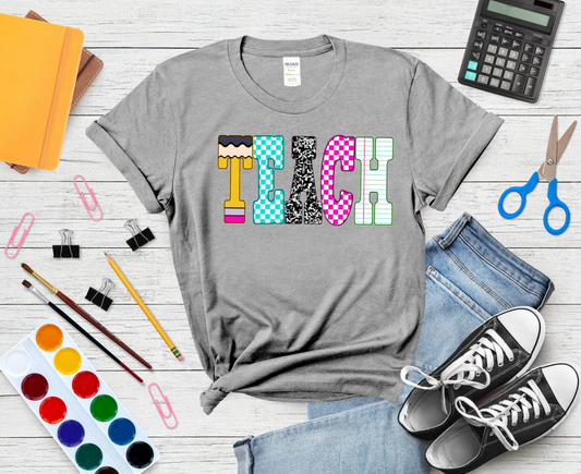 TEACH THROWBACK SHIRT