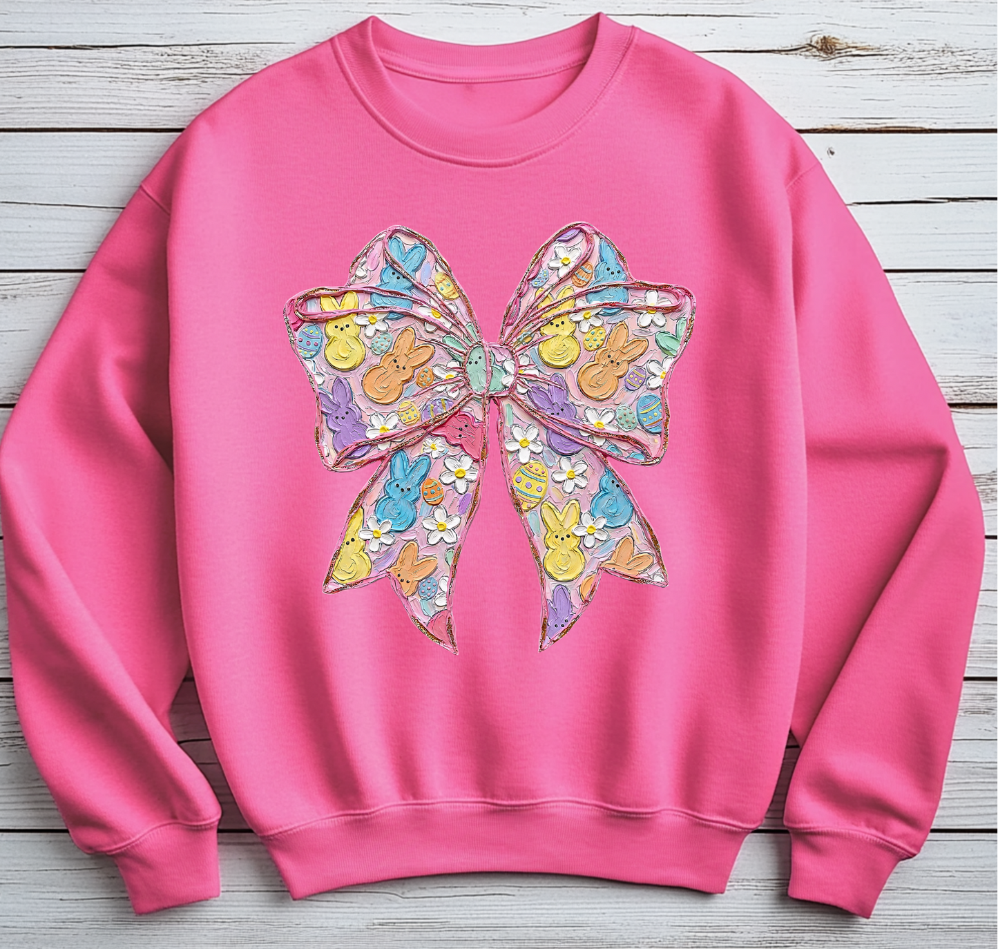 Brushstroke Spring Easter Bow