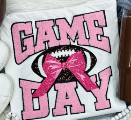 Chenille Sequence Game Day Shirt