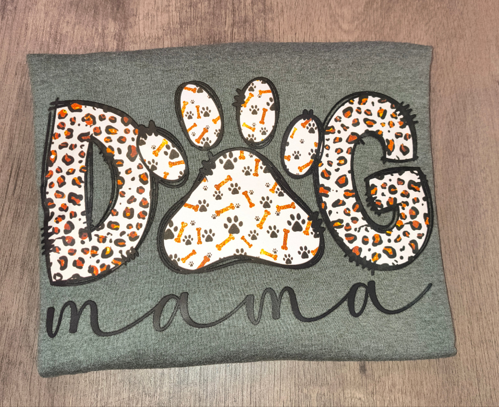 Dog Mama Paw Prints Shirt