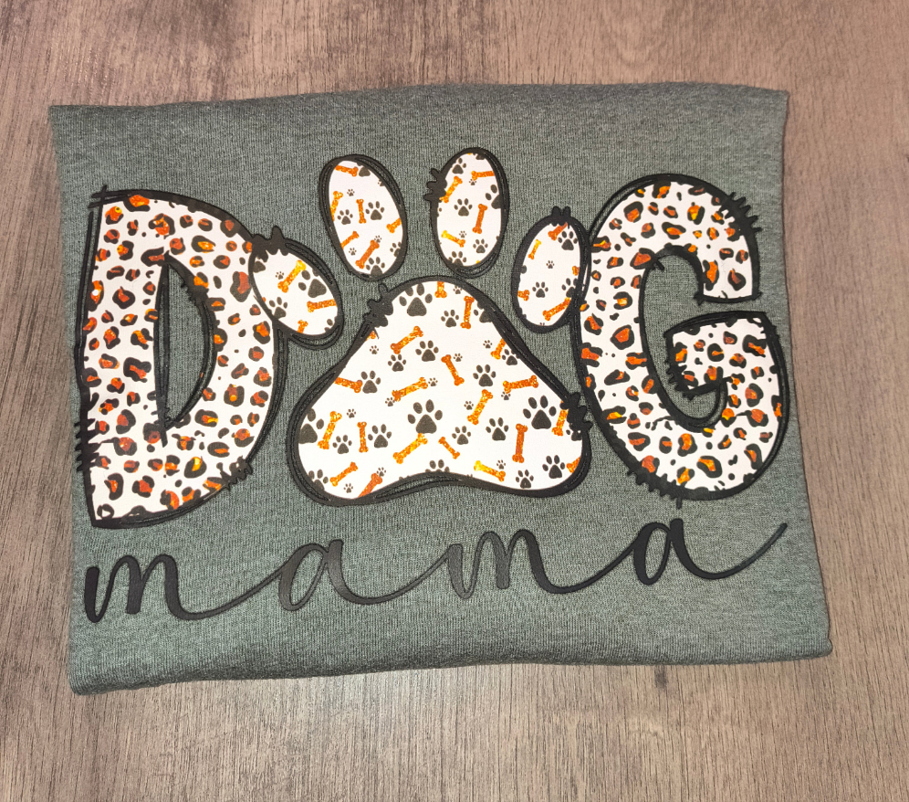 Dog Mama Paw Prints Shirt