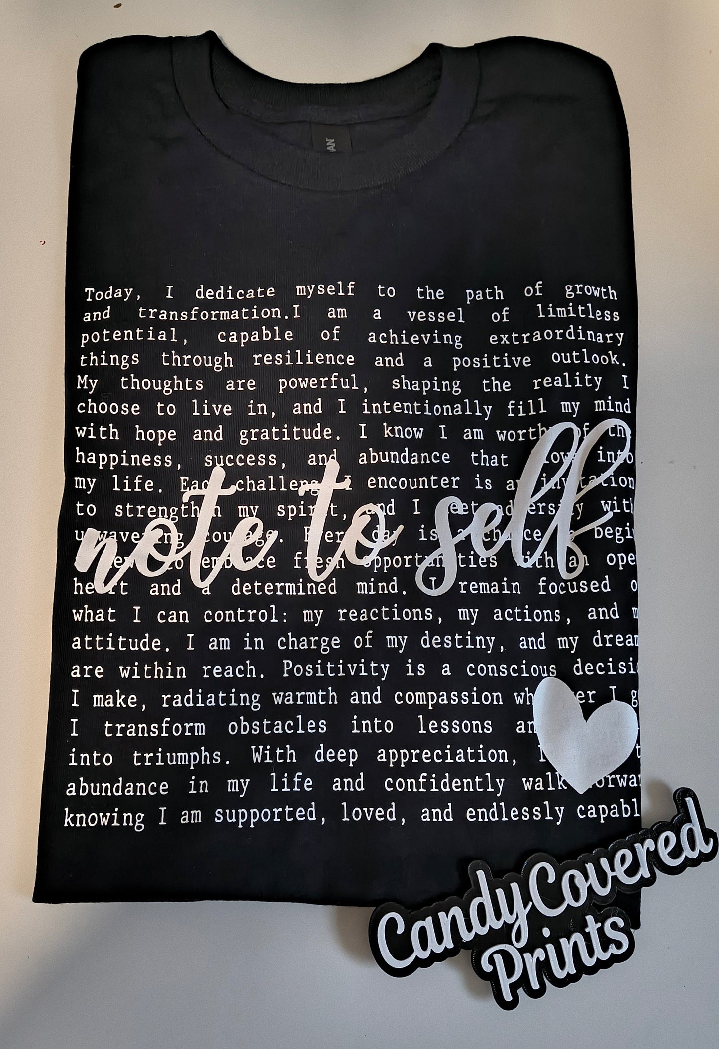 Note Self Positive Affirmation Shirt