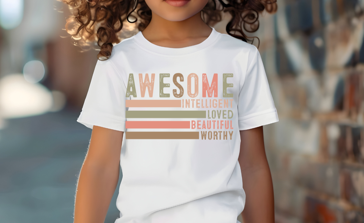 Kids Positive Affirmation T-Shirt